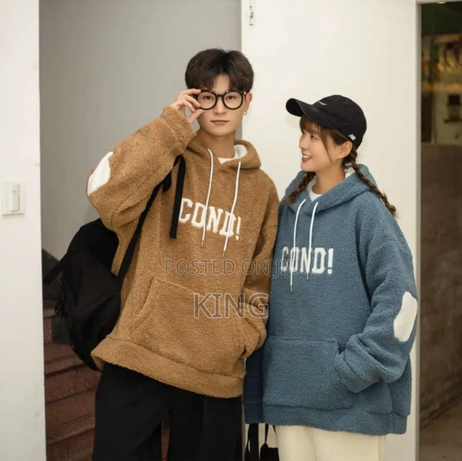 Cord Thick Hoodie Jumper
