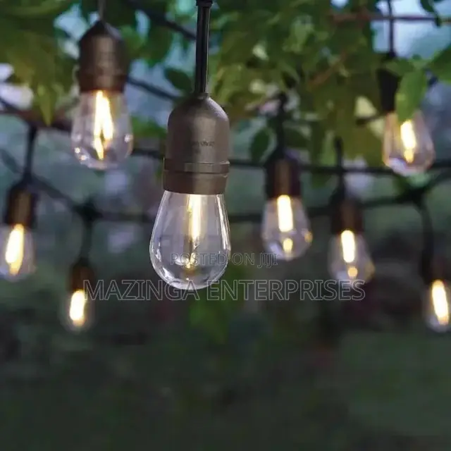 Multifunctional Warm White Waterproof Outdoor String Lights