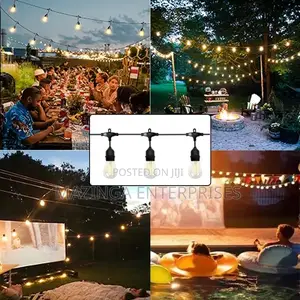 Multifunctional Warm White Waterproof Outdoor String Lights