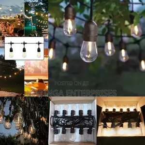 Multifunctional Warm White Waterproof Outdoor String Lights