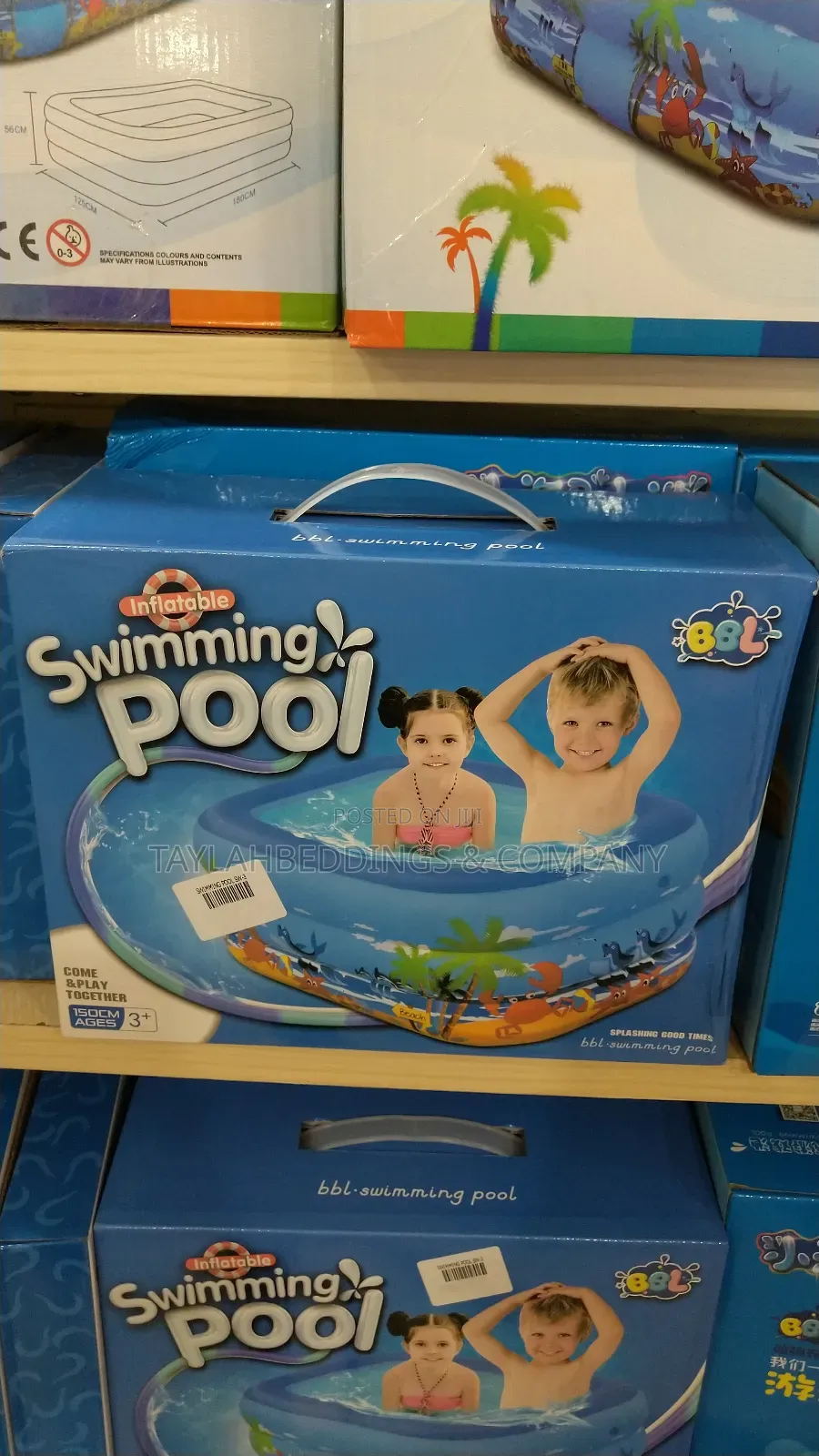 Small Size Inflatable Kiddie Pool,Family Loungepool for Kids