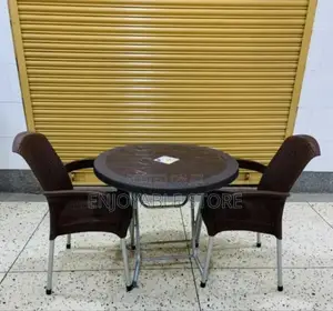 2 Chairs and Table