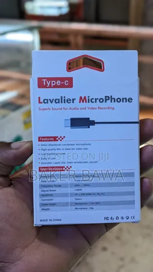 Type C Lavalier Microphone Superb Sound for Audio and Videos