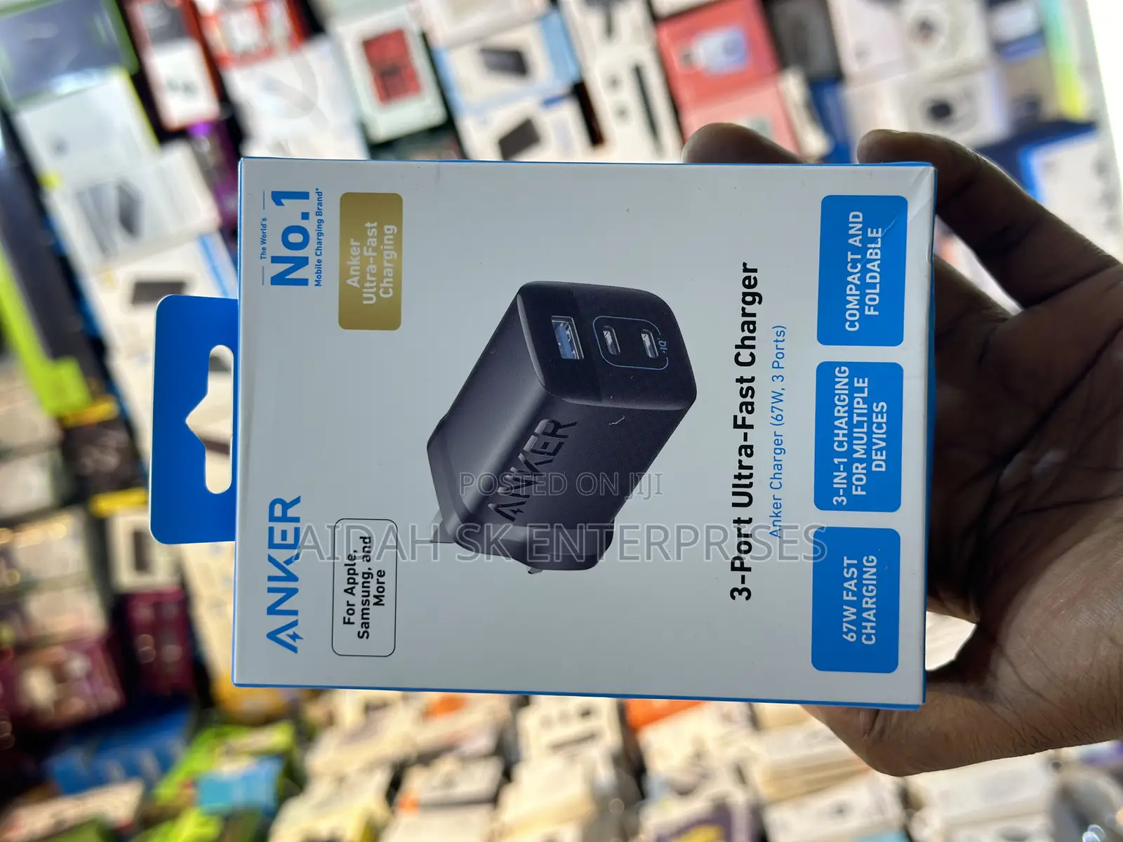 Anker 3-Port Ultra Fast Charger 65W