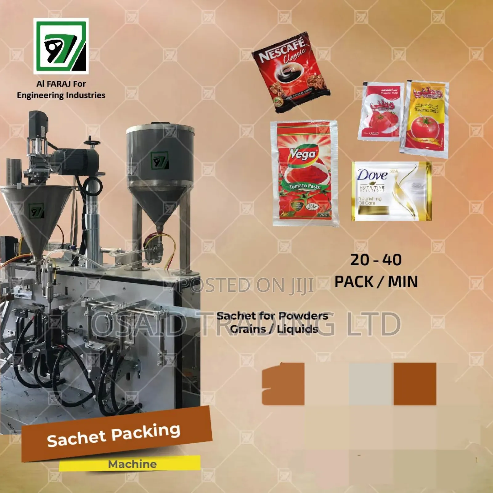 Filling Packaging Machines ( Liquids, Oils, Juice, Honey.)
