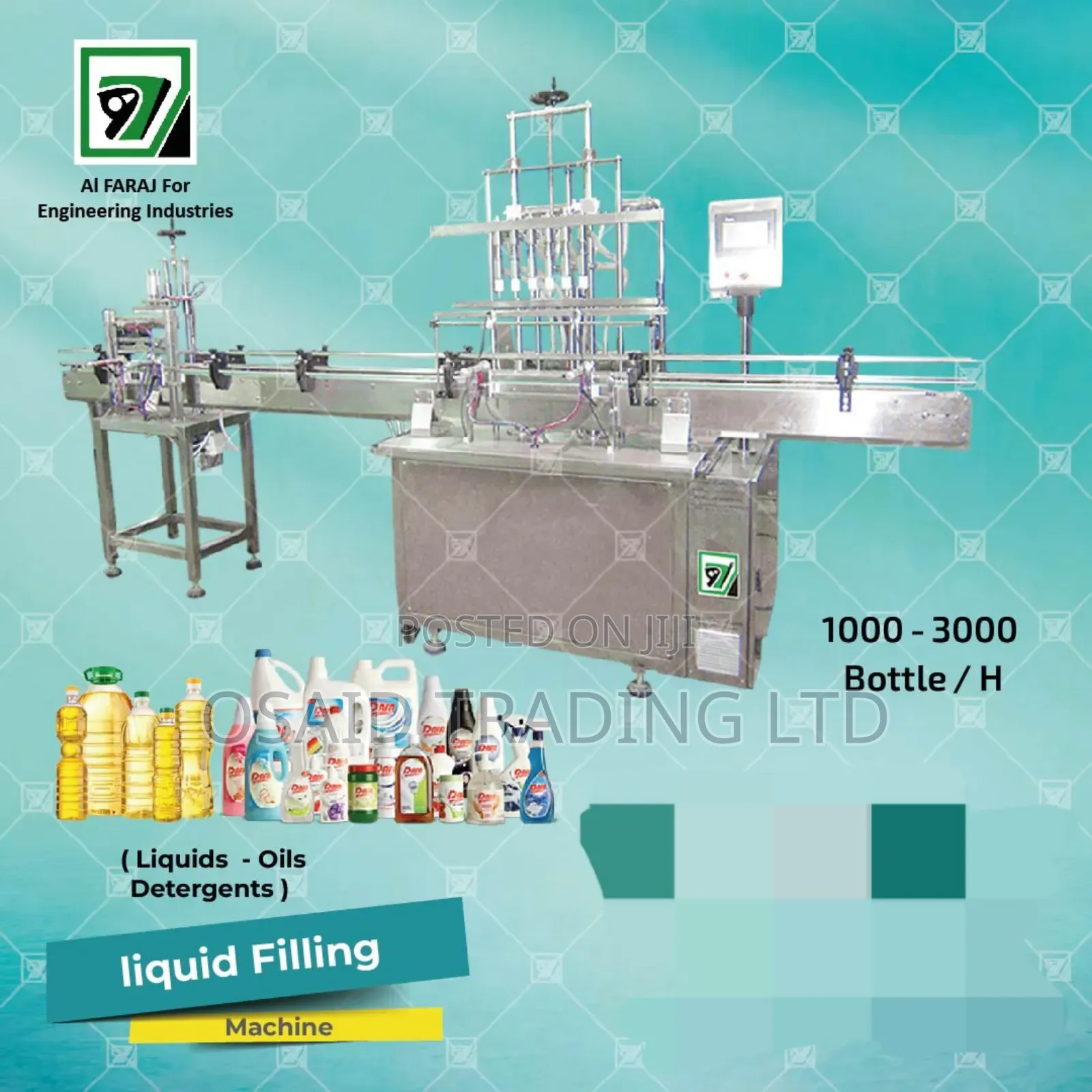 Filling Packaging Machines ( Liquids, Oils, Juice, Honey.)