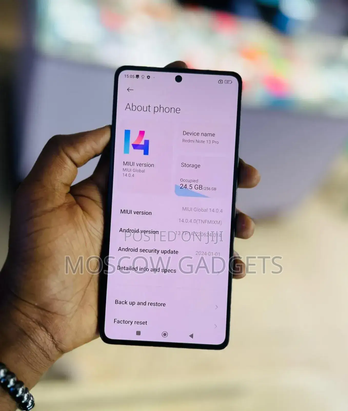 Xiaomi Redmi Note 13 Pro 256 GB Black
