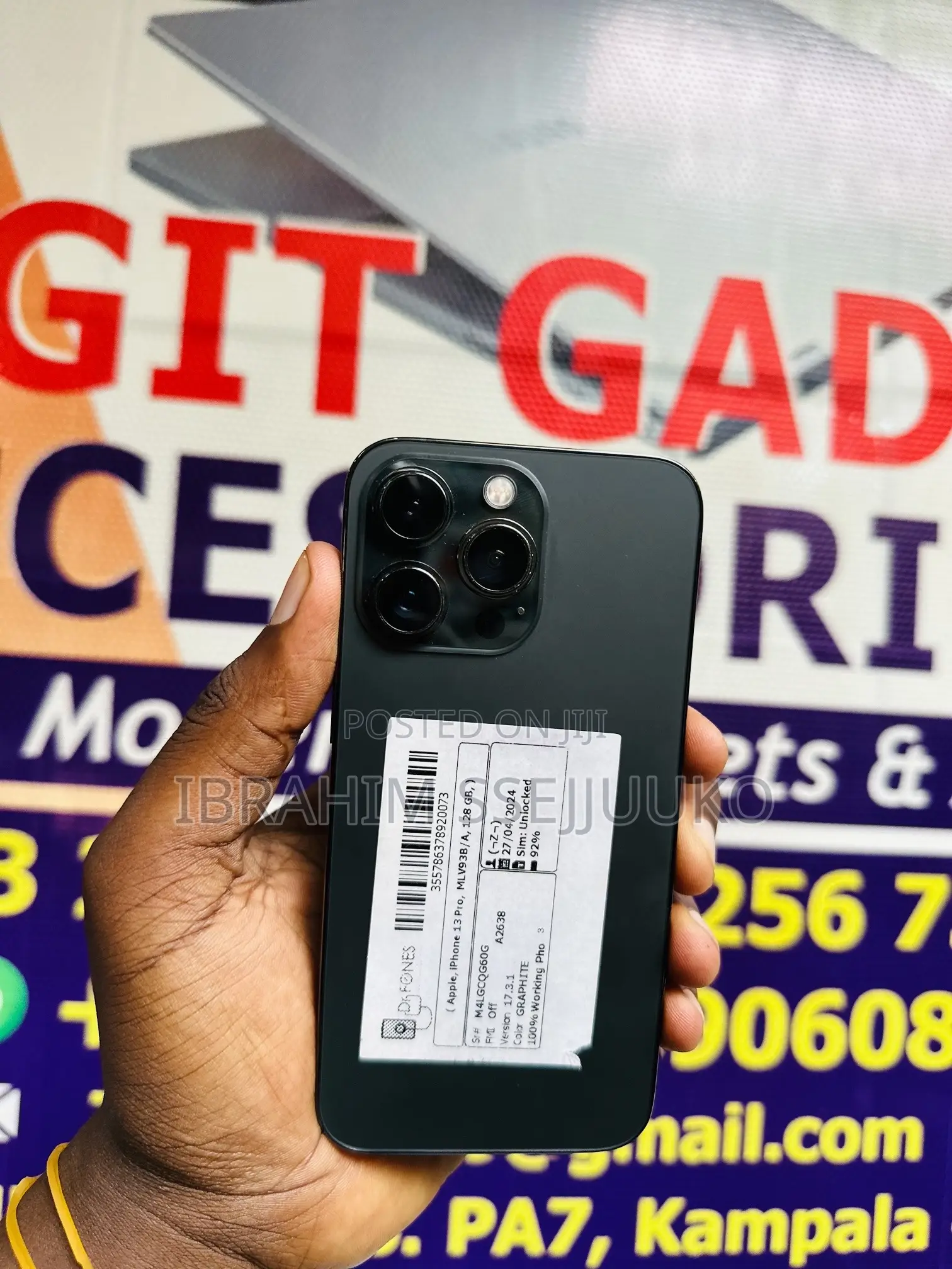 Apple iPhone 13 Pro 128 GB Black