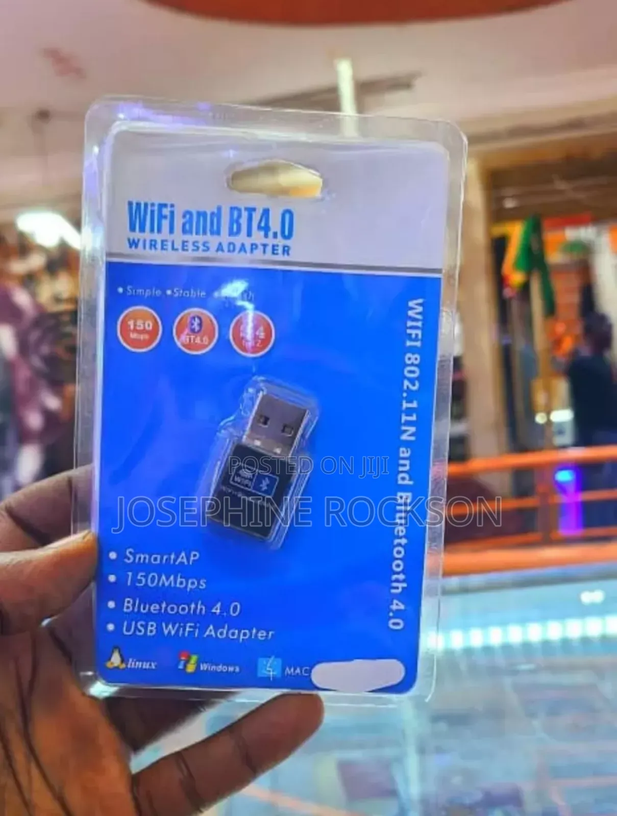 Wifi and BT4.0 Wireless Adapter