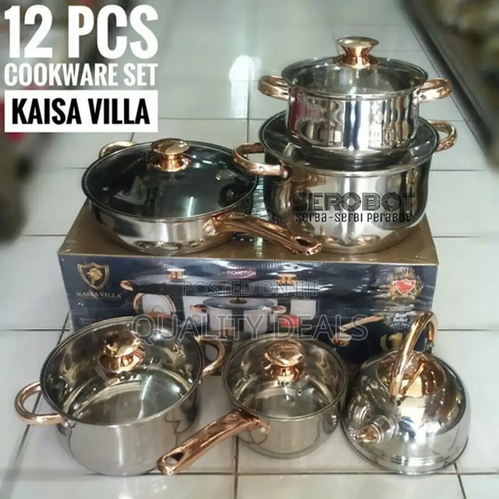 Kaisa Villa 12pcs Cookware Set