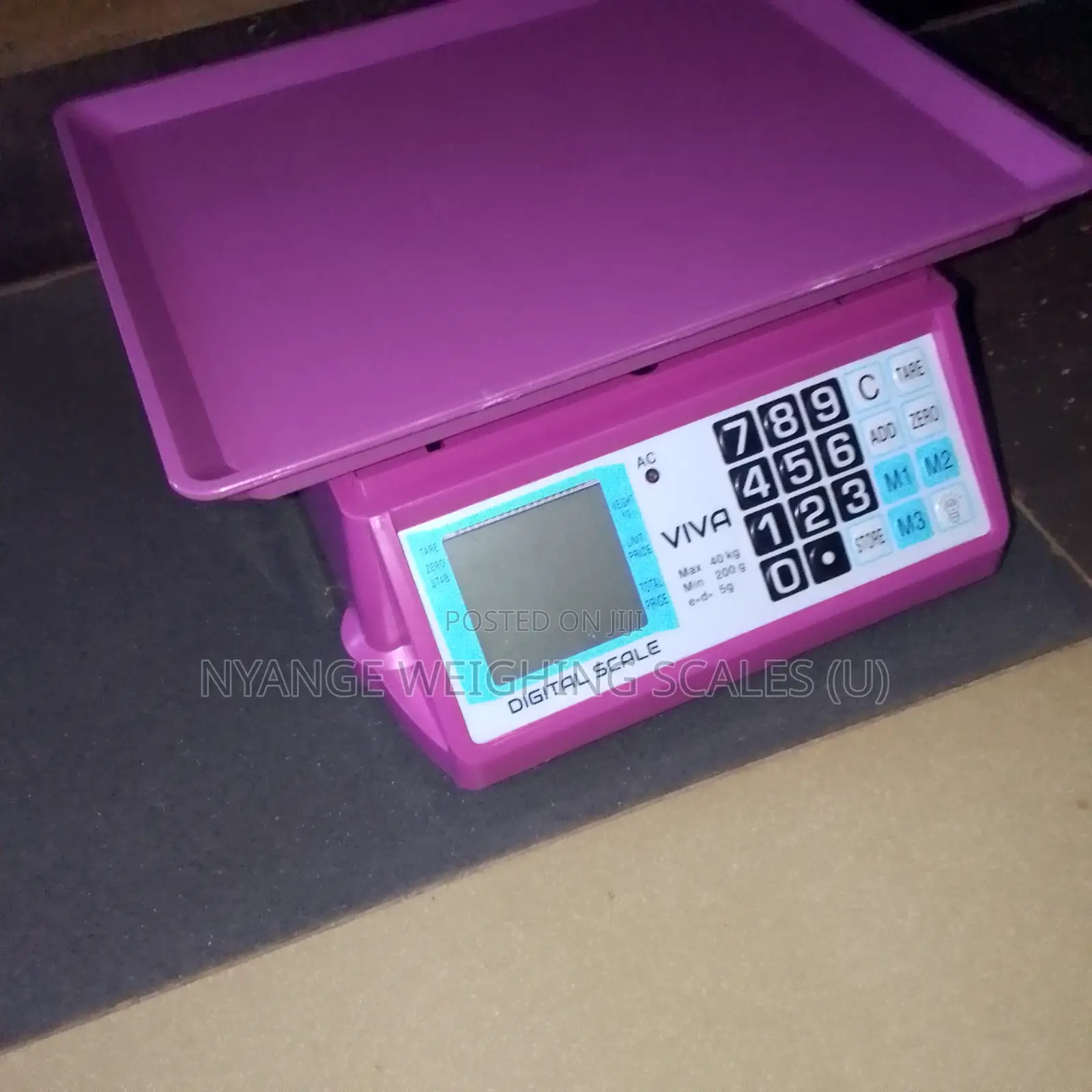40kg Weigh T.C.S/A.C.S Weighing Scales Accurate Digital Weighing Scale