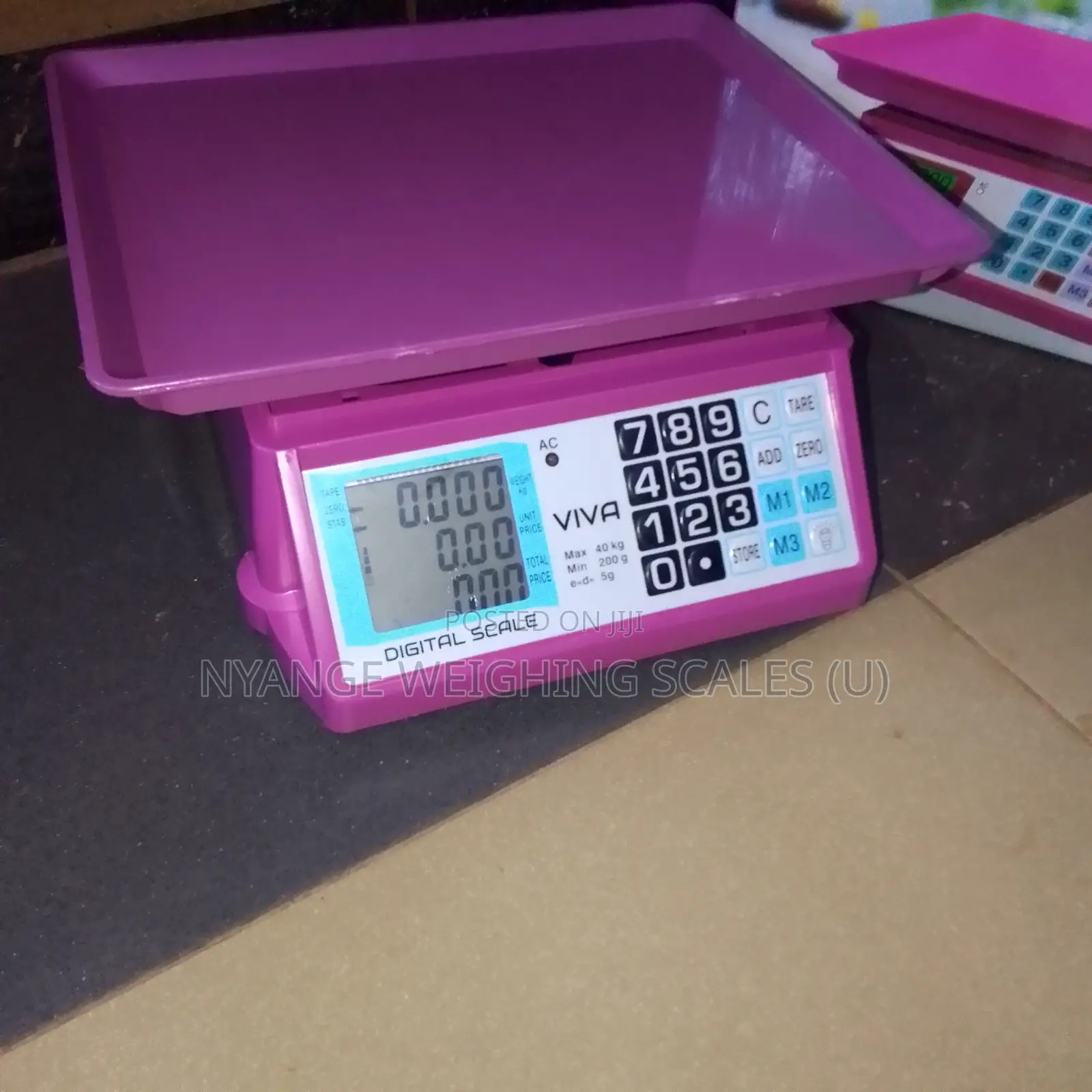 40kg Weigh TCS/Acs Digital Weigh Scale Display Food Weighing Scales