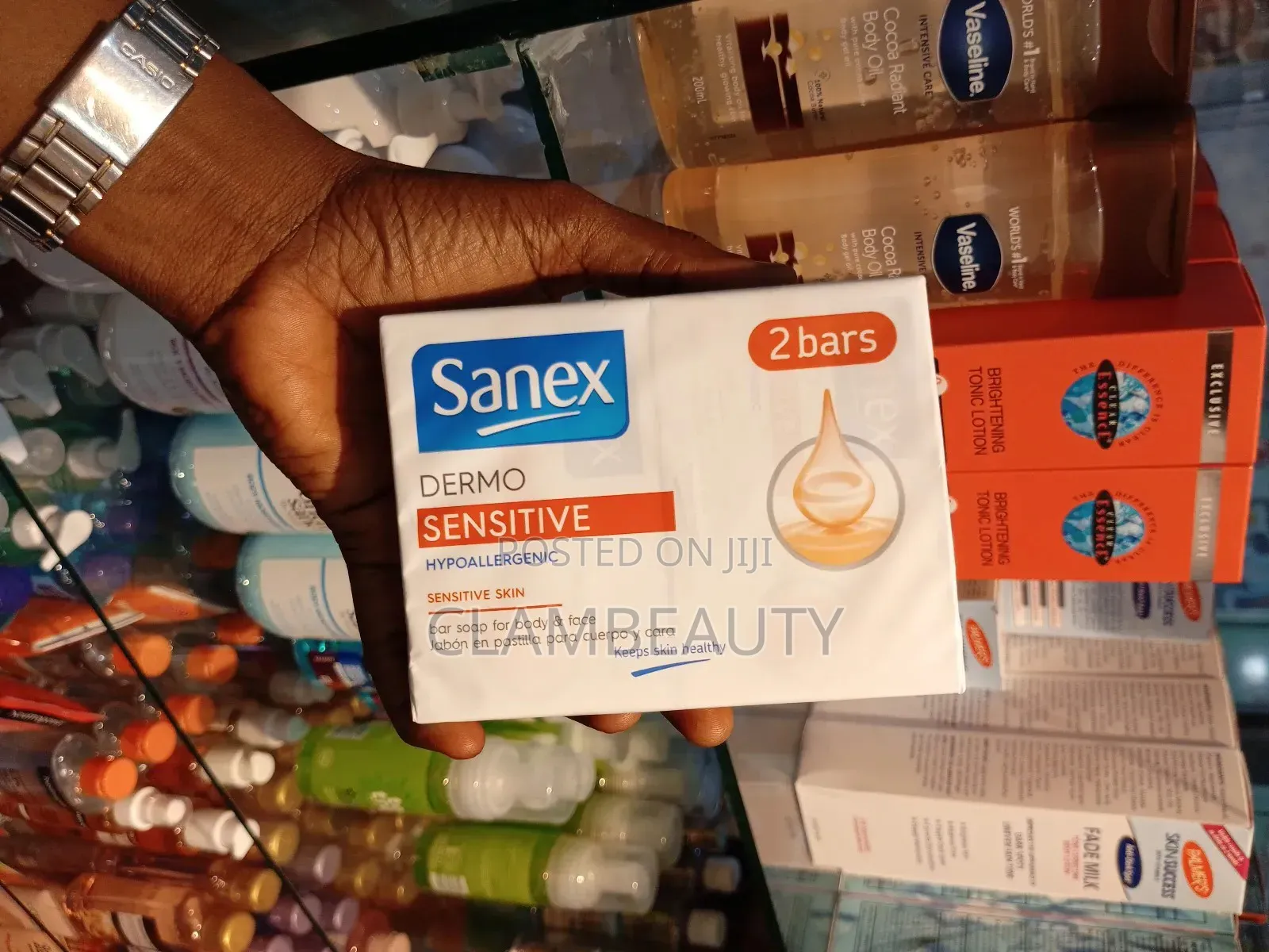 Sanex Dermo Sensitive Hypoallergenic Bar Soap Bathing