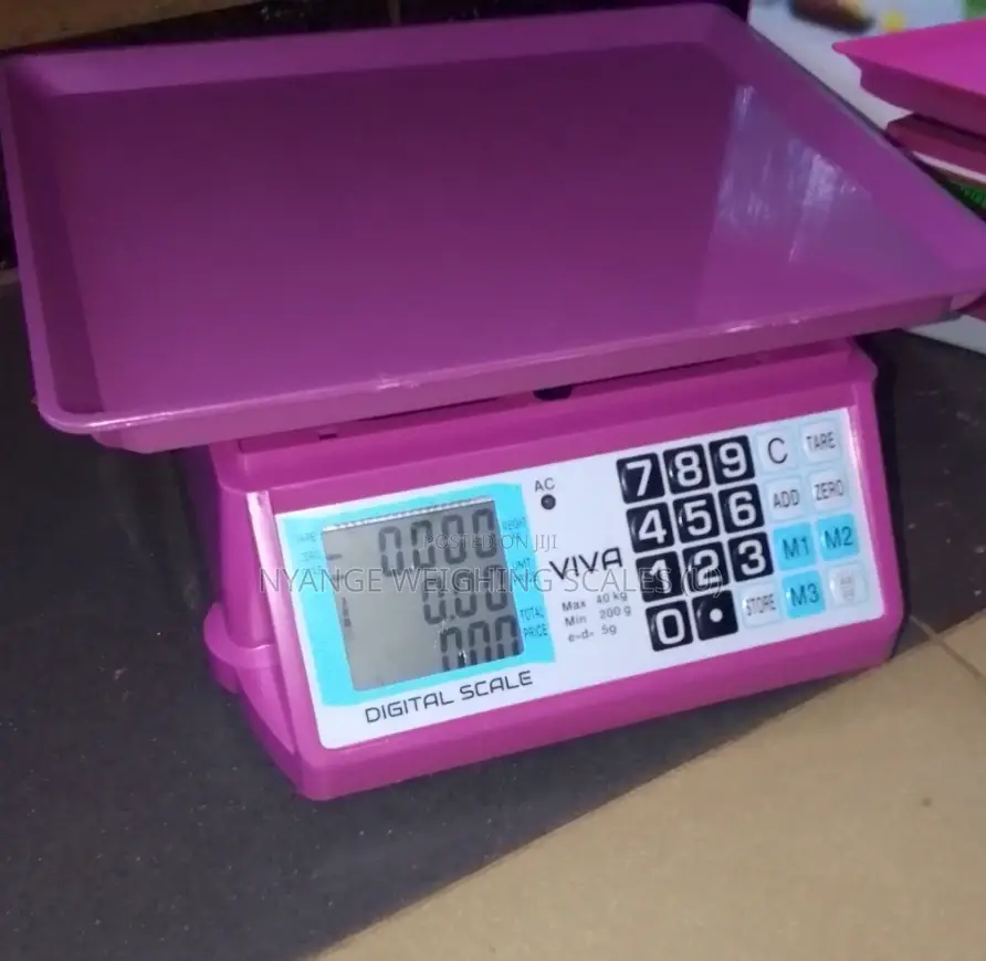 Best Selling Weigh Kitchen Weight Scales TCS/Acs 40kg Weighing Scale