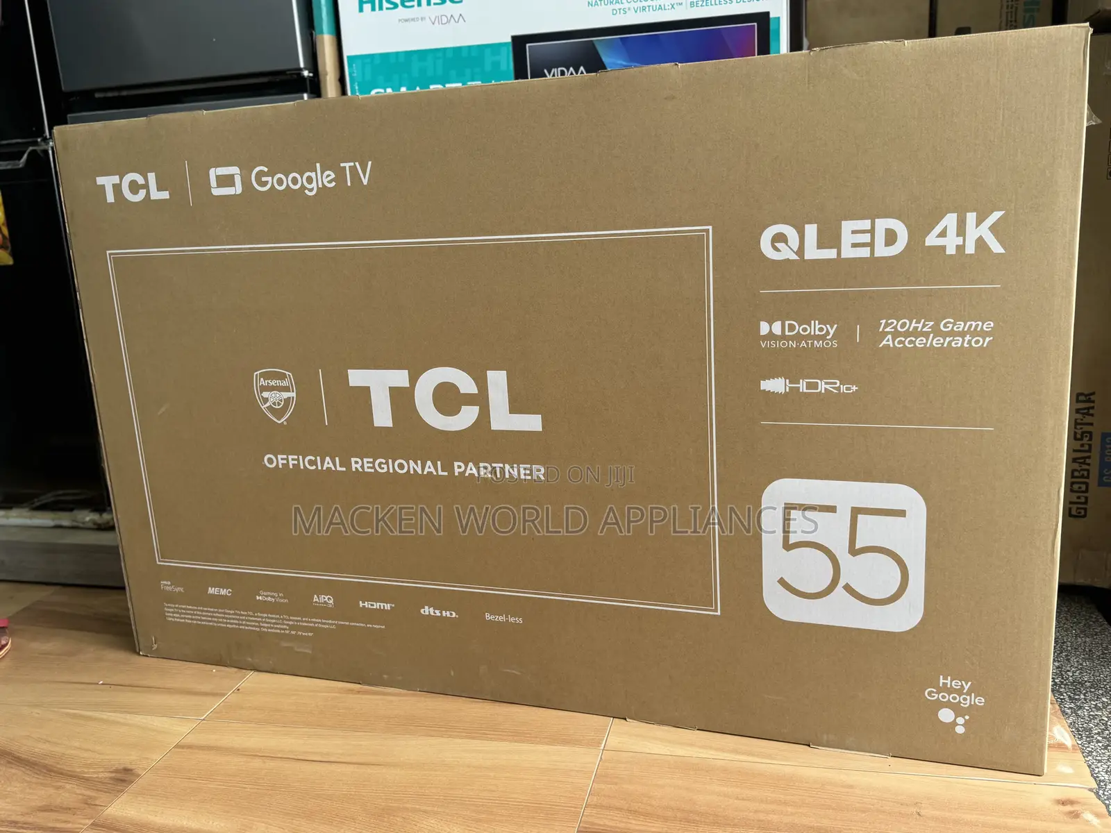 55 TCL Smart Qled Quantum Dot Original
