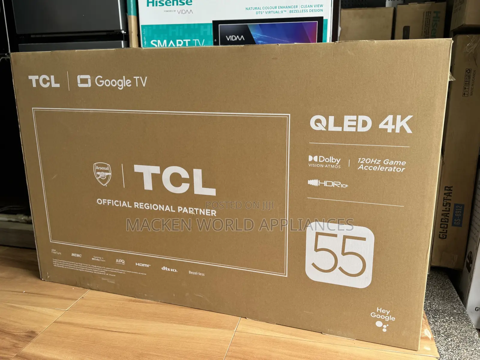 55 TCL Smart Qled Quantum Dot Original