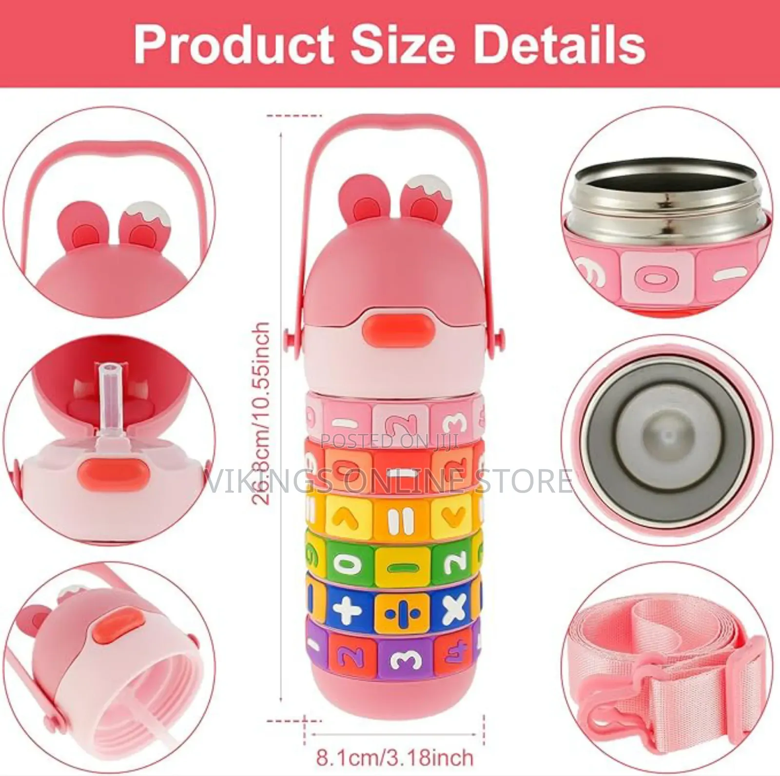 Kids Insulated Water Bottle Stainless Steel Kid Cup