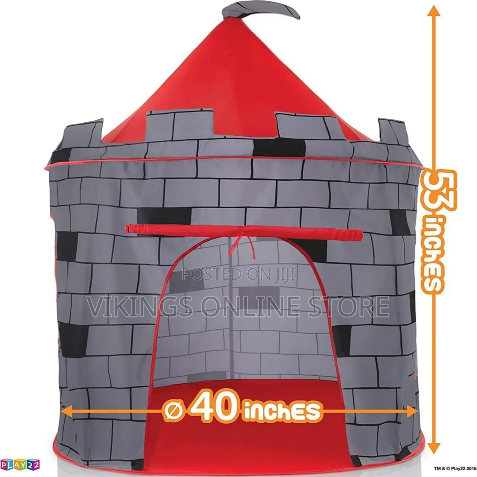 Kids Play Castle Tent With 100 Balls