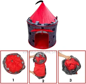 Kids Play Castle Tent With 100 Balls