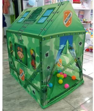 Military House Play Kids Play Tent 50 Balls