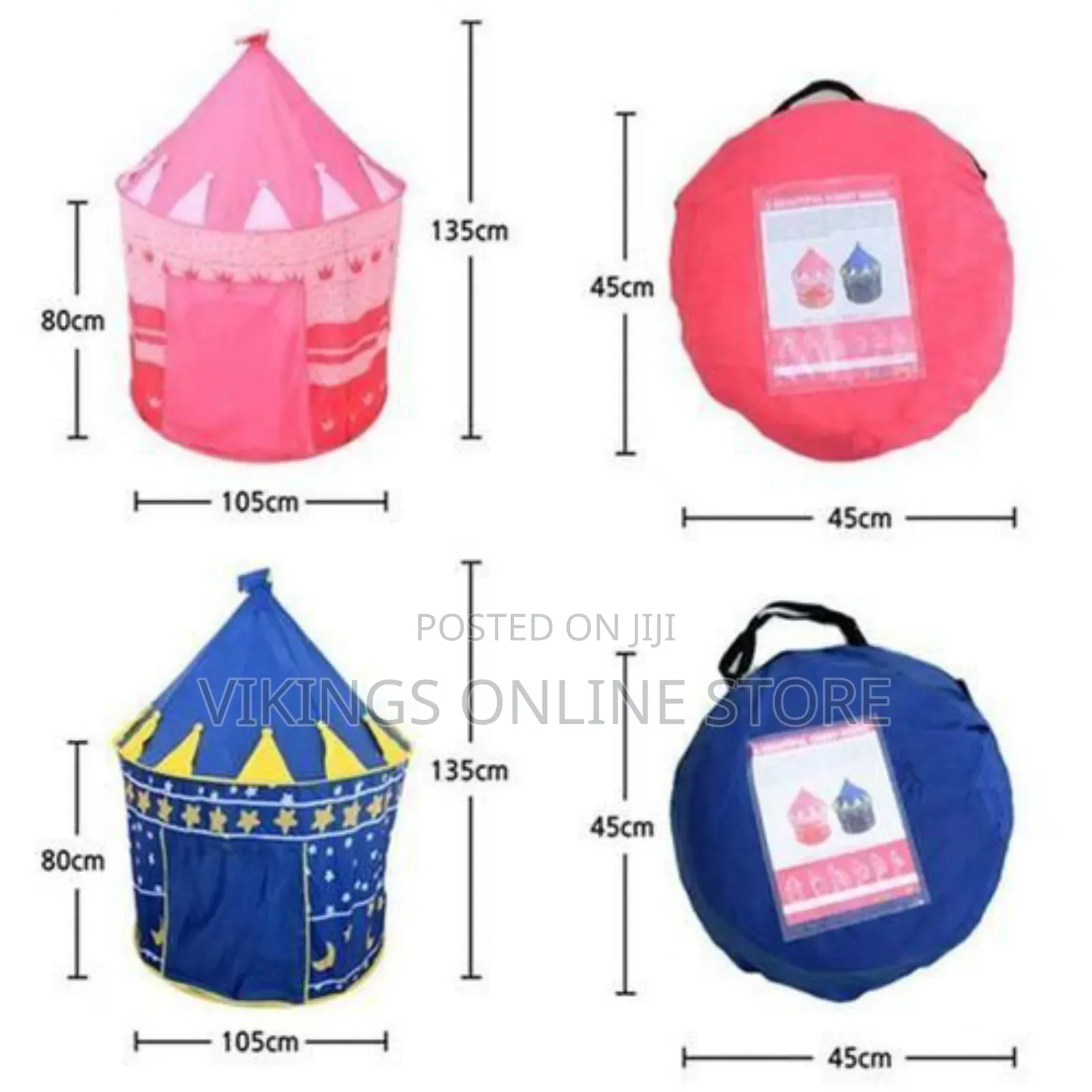 Girls Toy Princess Castle Play Tent Kids Playhouse Pink