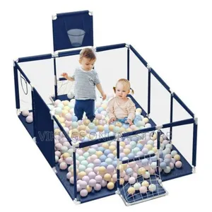 Photo - 7 1inch Portable Extra Large Kid Baby Ball Pit-Playpen