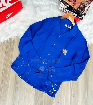Loft Blue Linen Shirt