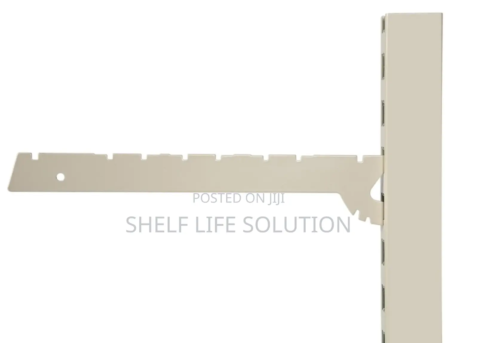 Wall Shelving 1.8m High With 400mm Base Shelf and 4 X 350mm