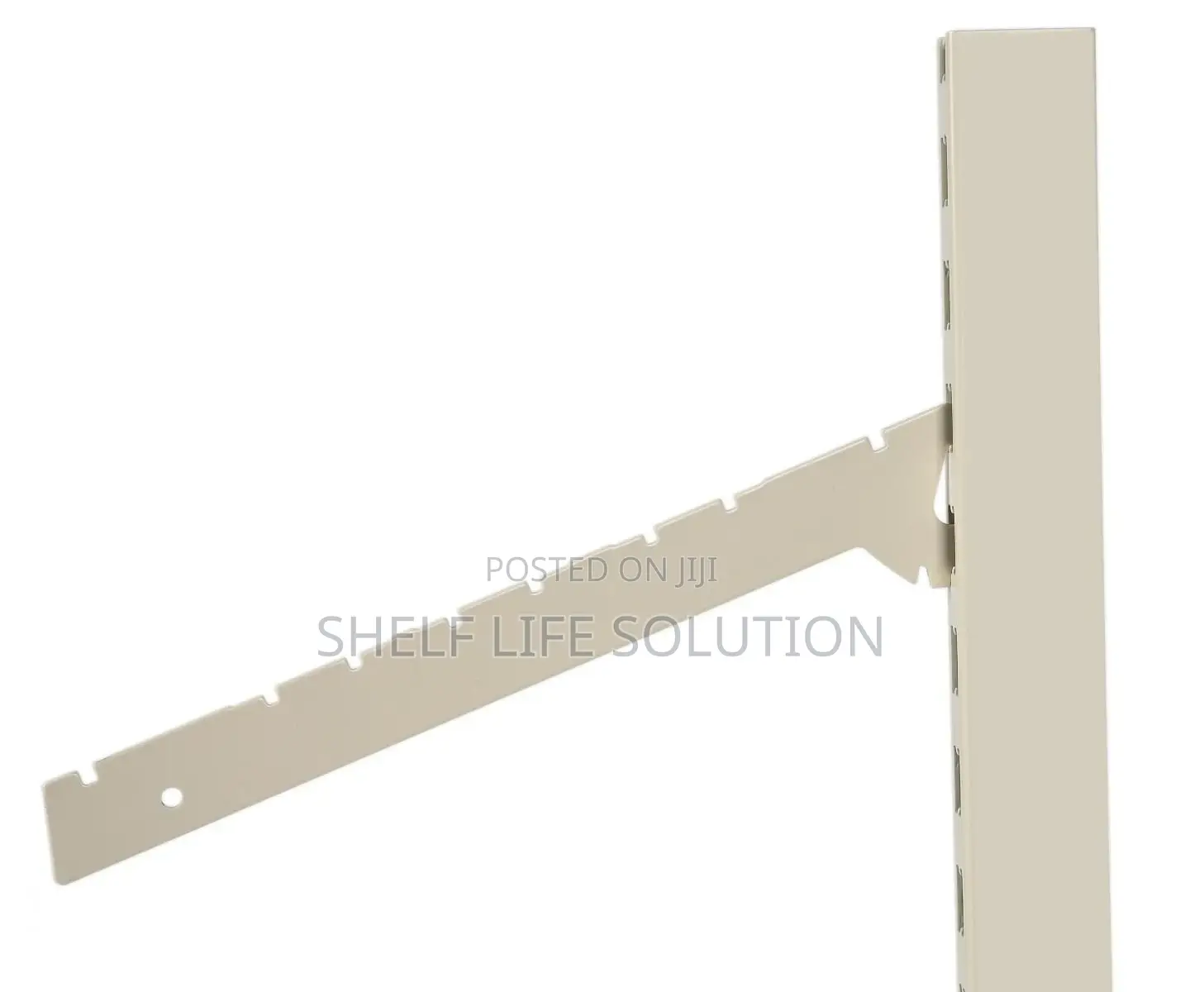 Wall Shelving 1.8m High With 400mm Base Shelf and 4 X 350mm