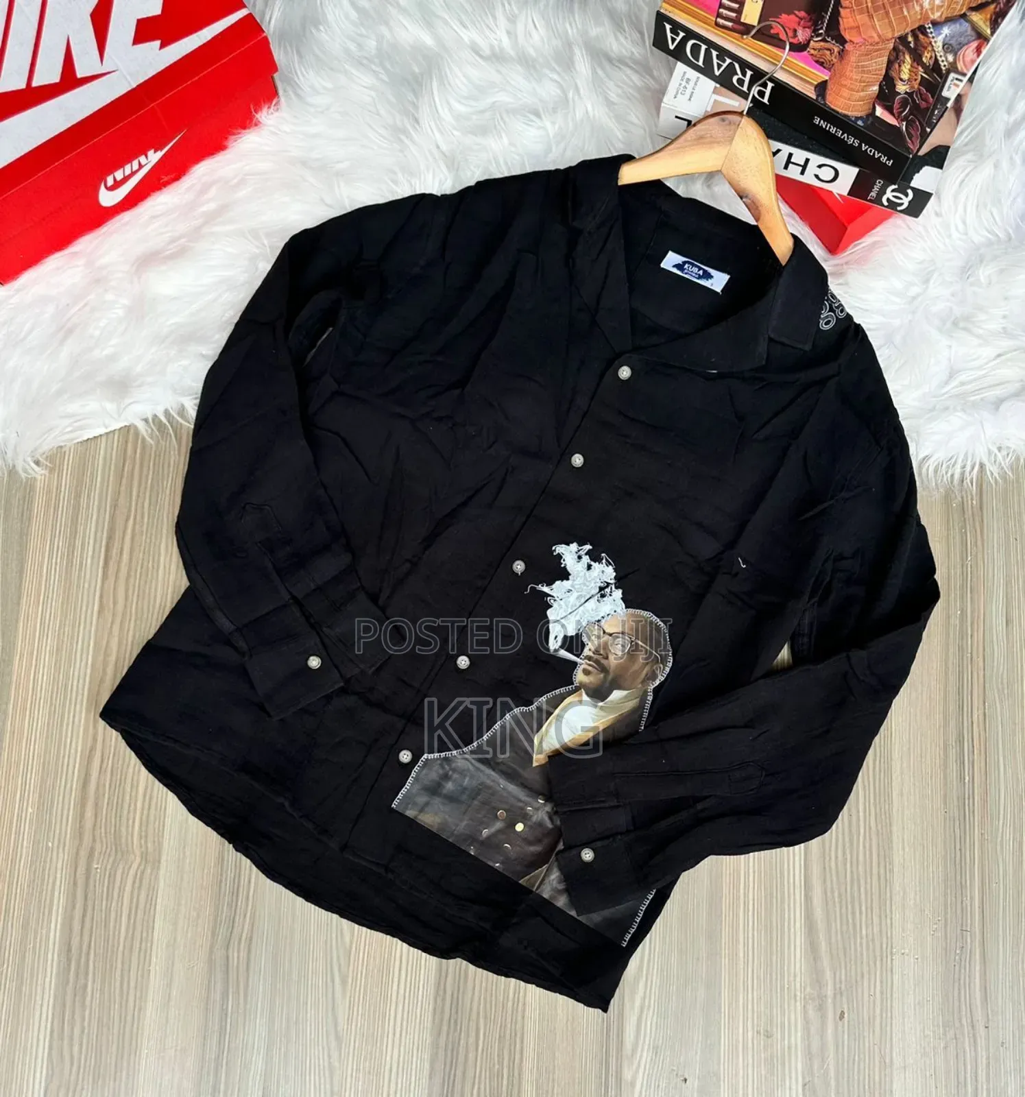 Mellow Black Linen Shirt