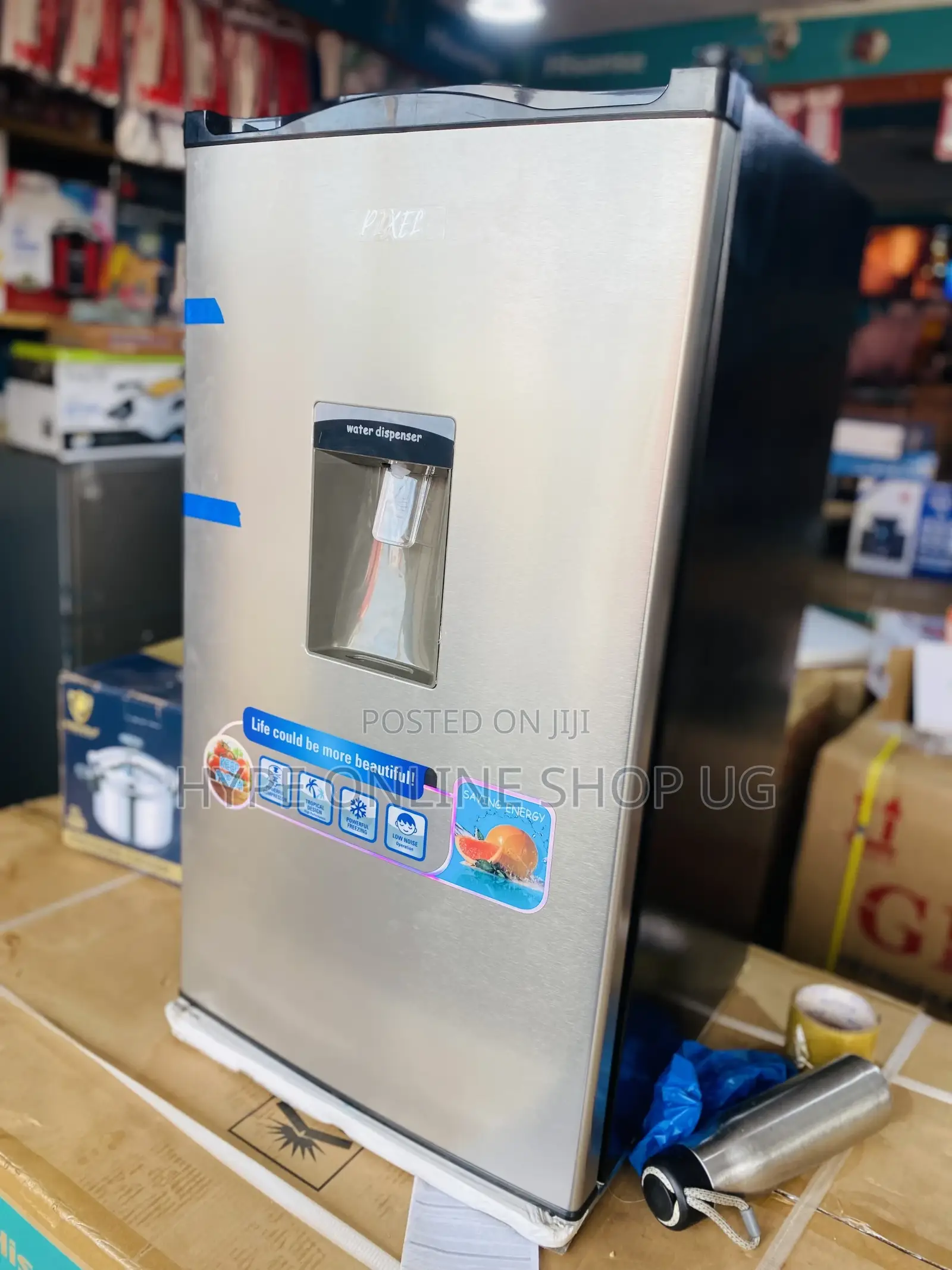 Single Door Fridge With Dispenser