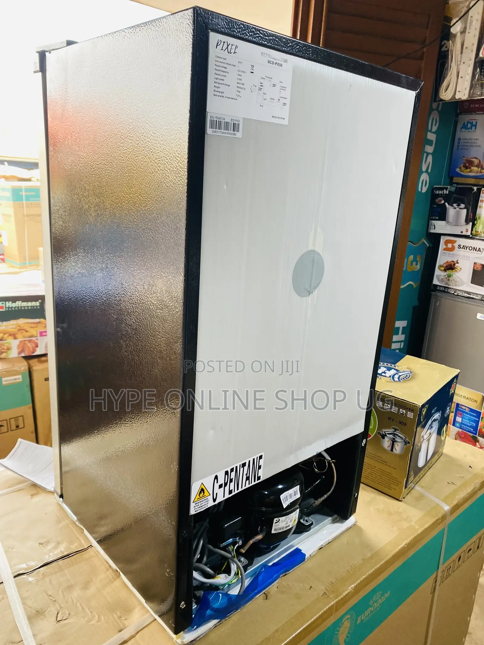 Single Door Fridge With Dispenser