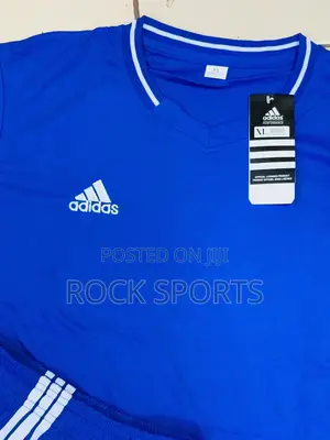 Blue Adidas Football Jerseys