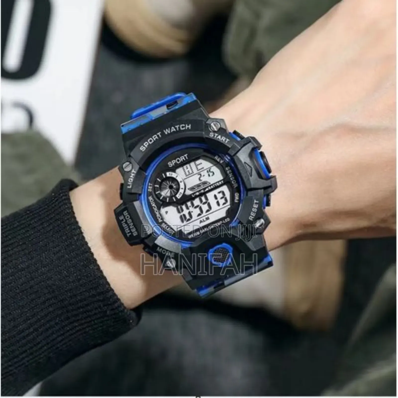 Watch Large Dial Multi-Functional Luminous Sports Watch