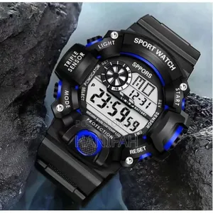 Watch Large Dial Multi-Functional Luminous Sports Watch
