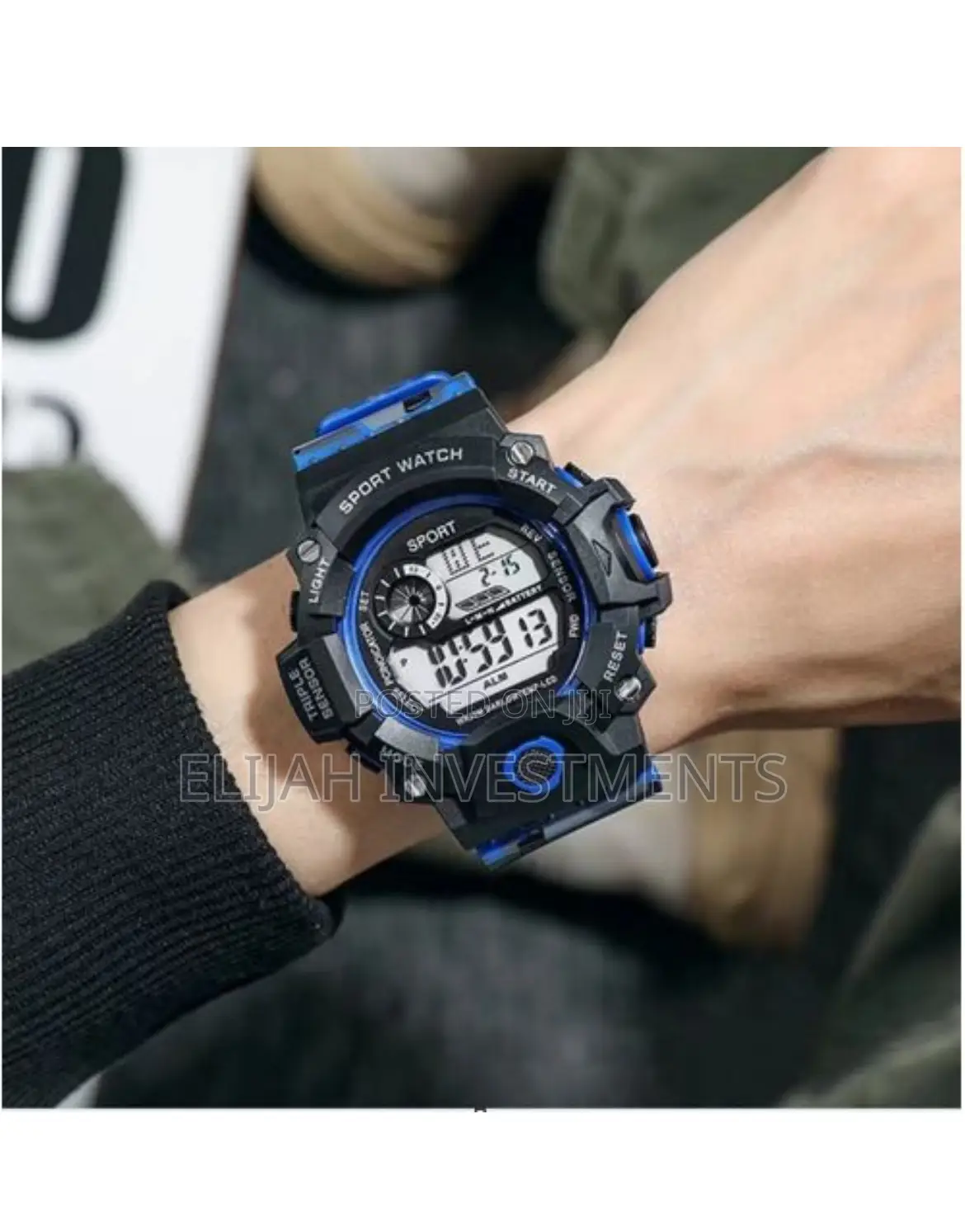 Outdoor Electronic Watch Large Dial Luminous Sports Watch