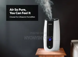 Photo - Geepas Ultrasonic Air Humidifier With 2 Years Warranty.