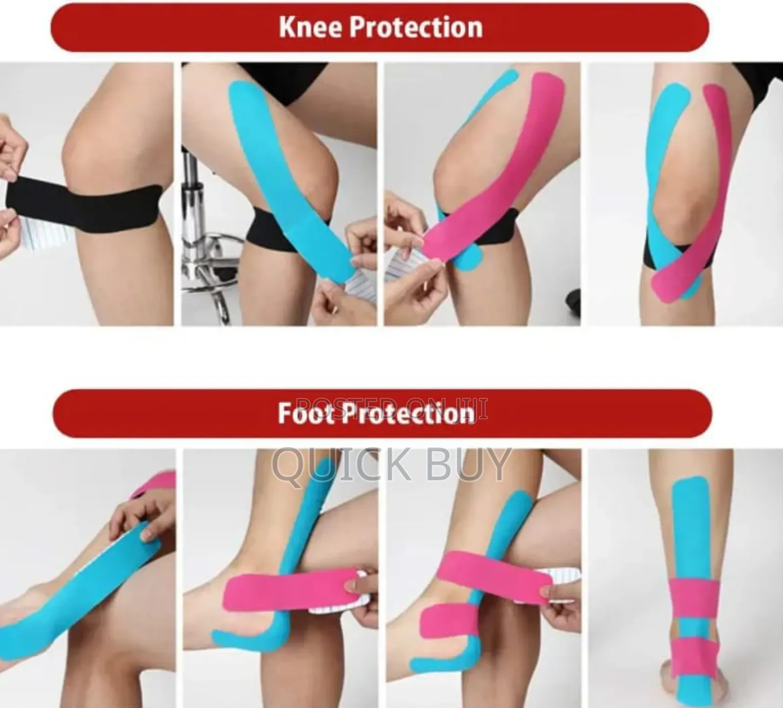 Premium Adhesive Waterproof Kinesiology Tape.