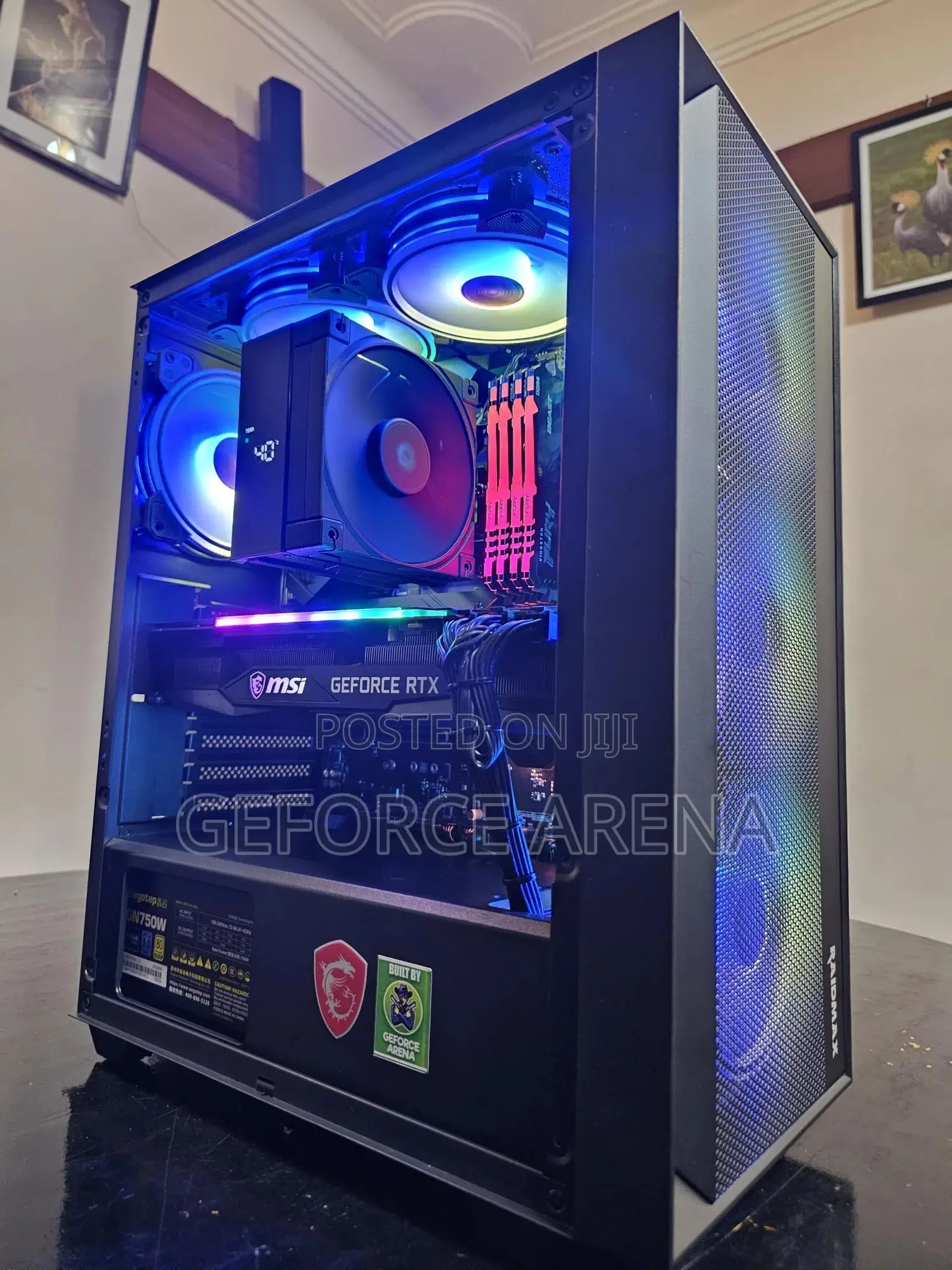 New Desktop Computer 64GB AMD Ryzen 9 SSD 4T