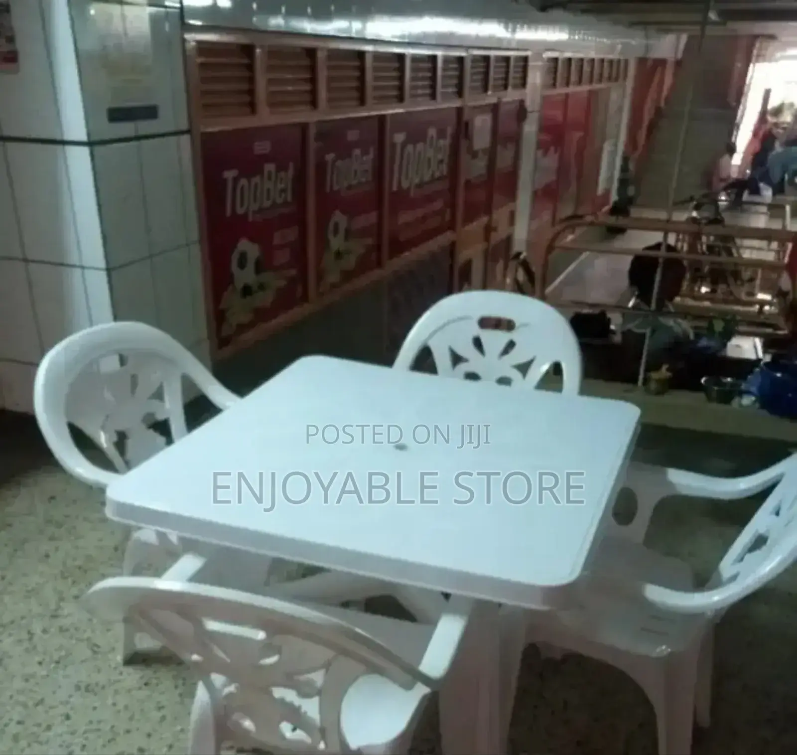 Chairs and Table Plastic