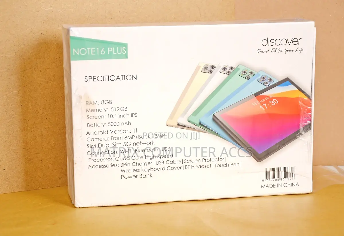 New Discover Note 16 Plus 512 GB Blue