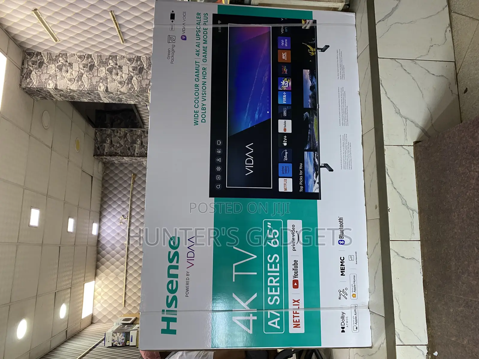 Hisense 65 Inch Smart A7 Series Uhd Brand New Latest 2024