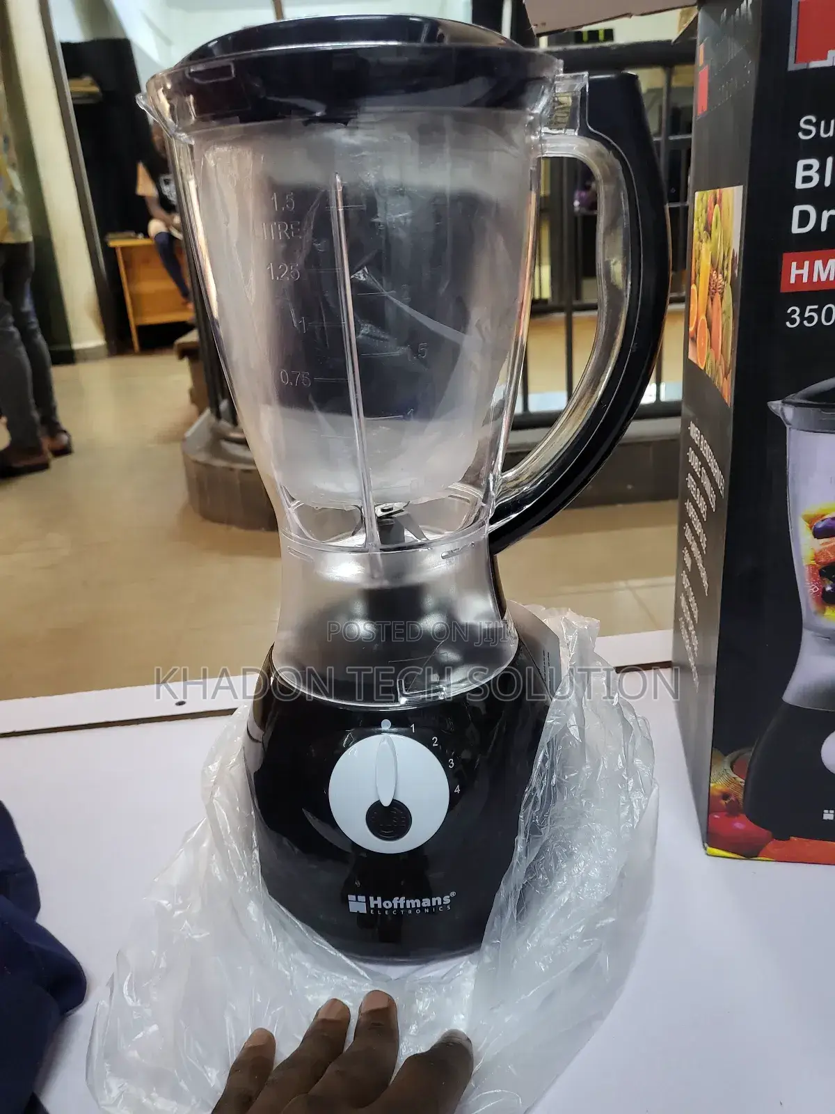 Hoffmans 2in1 Blender 1.5litres