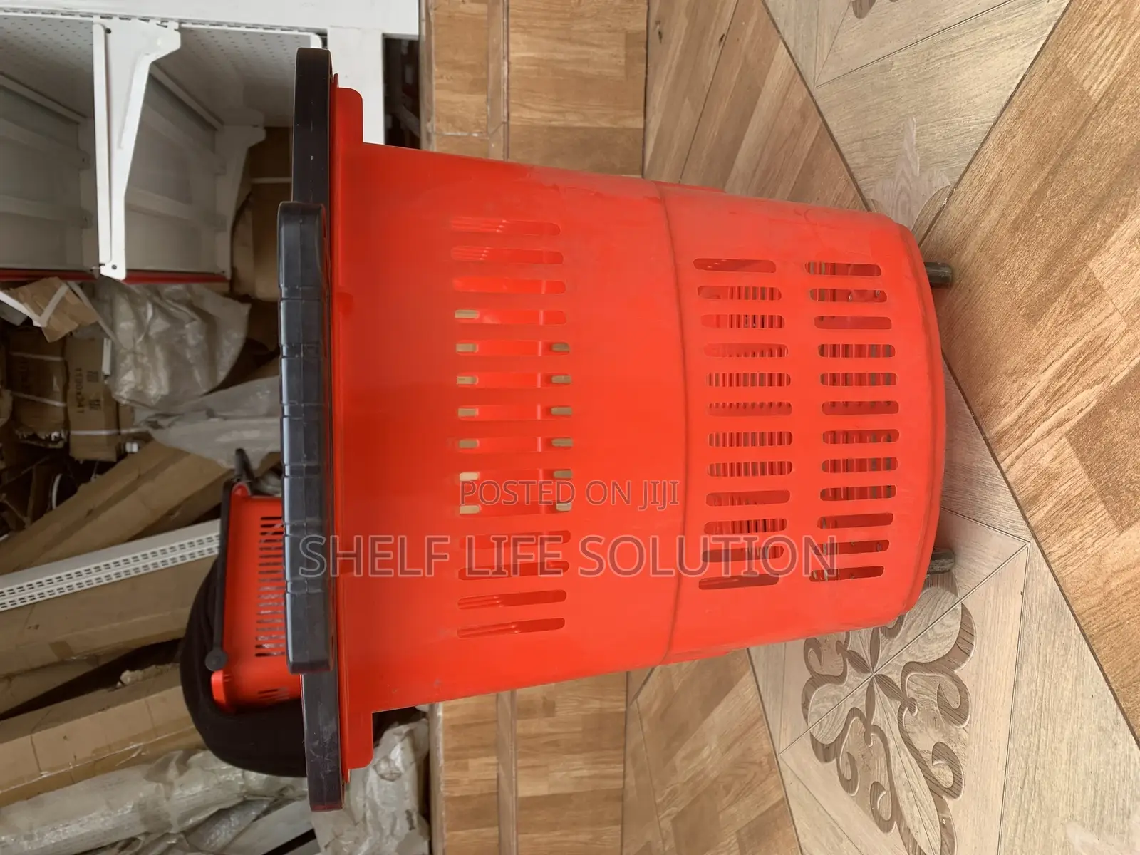 Supermarket Shopping Basket With Wheels