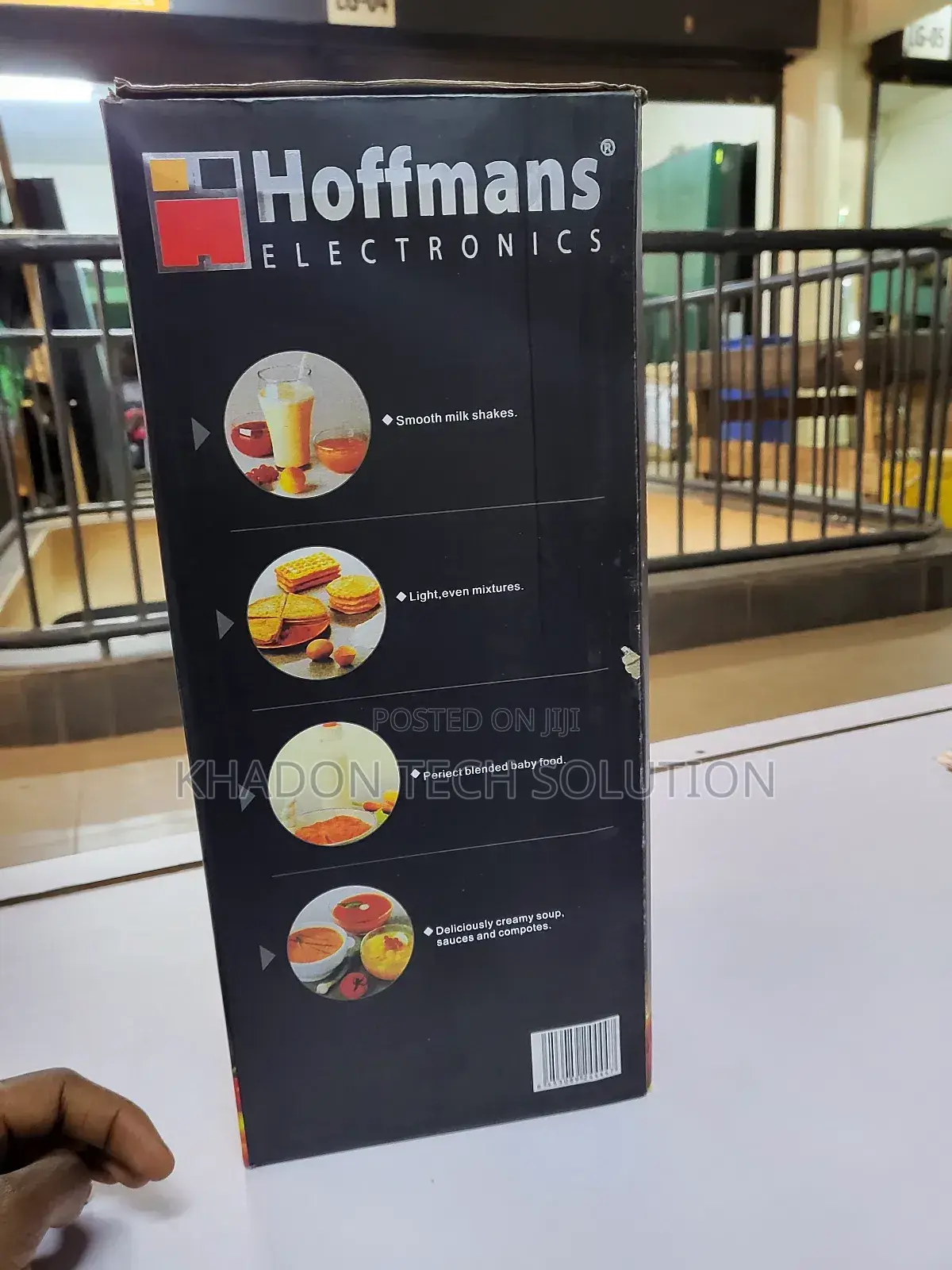 Hoffmans 2in1 Blender 1.5litres