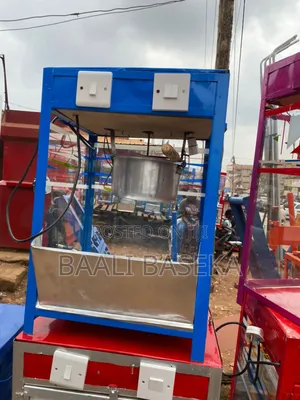 Popcorn Machine/Blue/Warranty Given