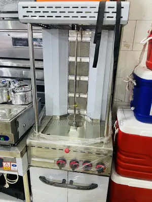 Meat Sharwama With Storage Shelves