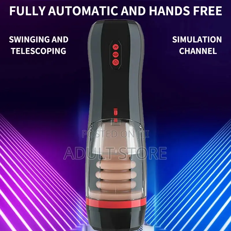 Telescopic Vibrating Electric Artificial Vagina, Pussy Dildo