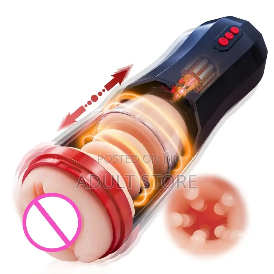 Telescopic Vibrating Electric Artificial Vagina, Pussy Dildo