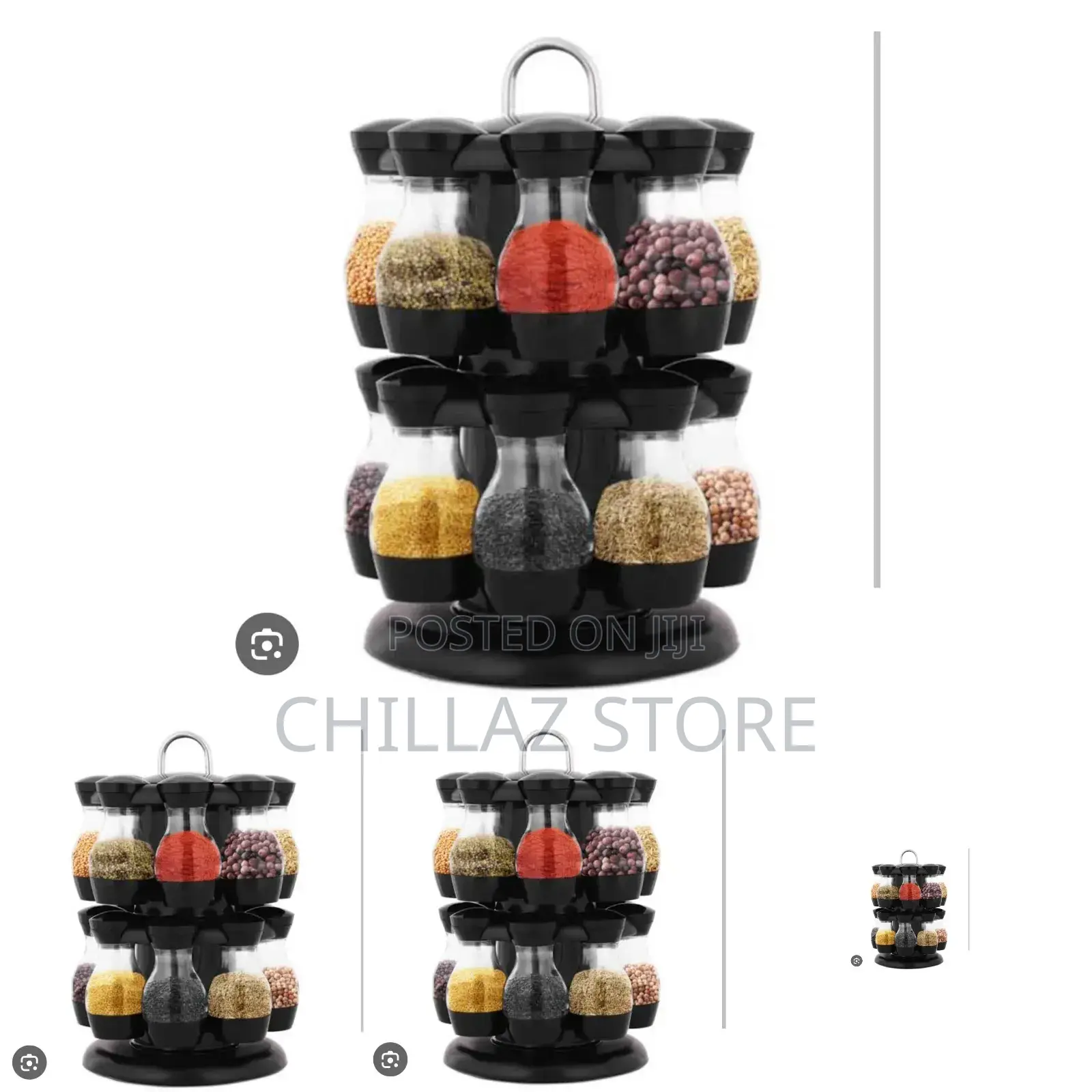 Portable Rotating Spice Rack